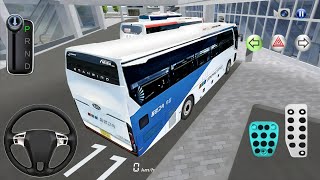 New Bus Stand || Kia Grand Bird Bus Parking in Driving - 3D Driving Class || Android GamePlay screenshot 5