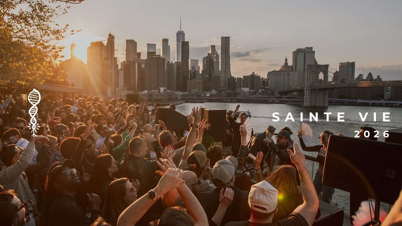 Sainte Vie, Sunset Across the Brooklyn Bridge | Chetana