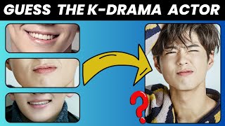 Guess The K-Drama Male Actor By Their Smile | Korean Actors | Guess The Quiz