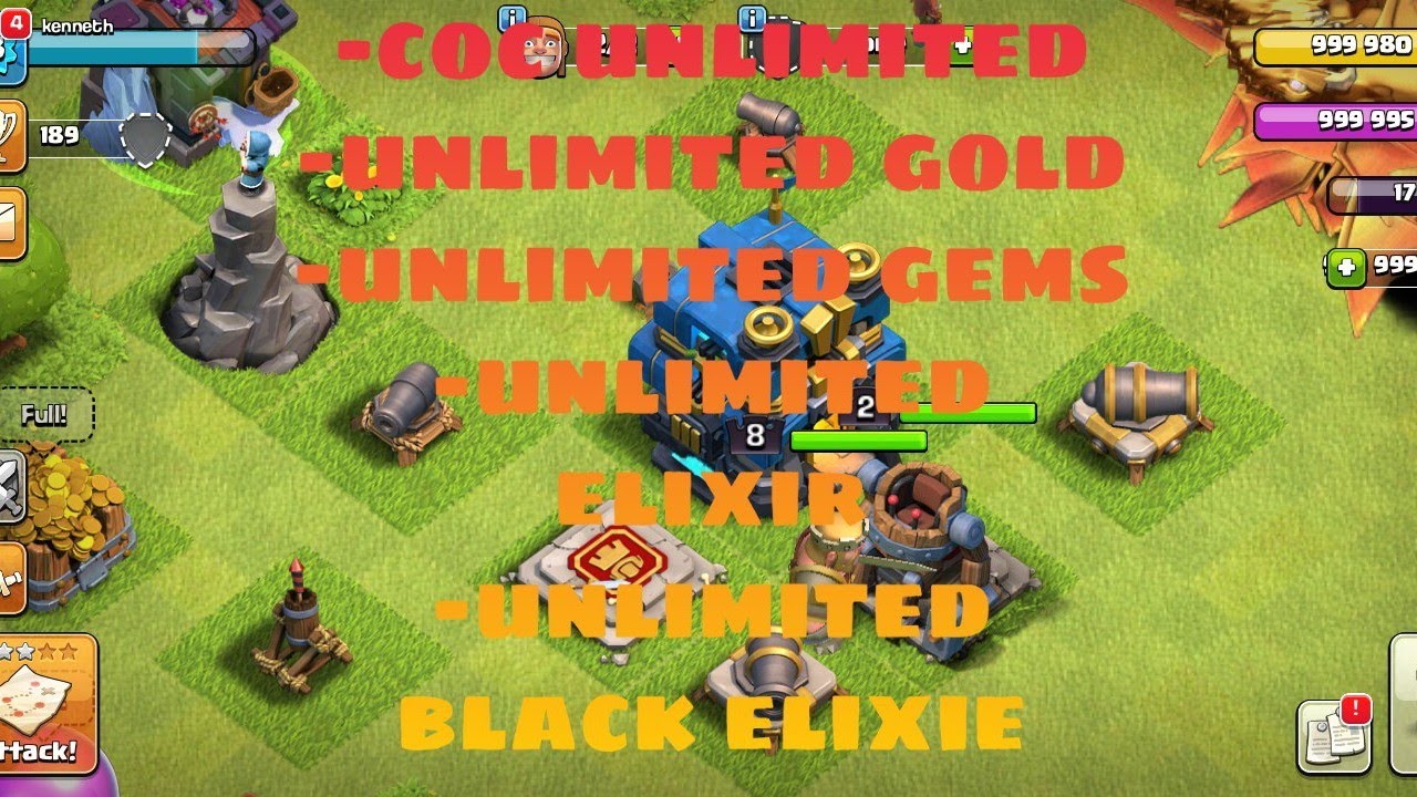 coc infinite gems