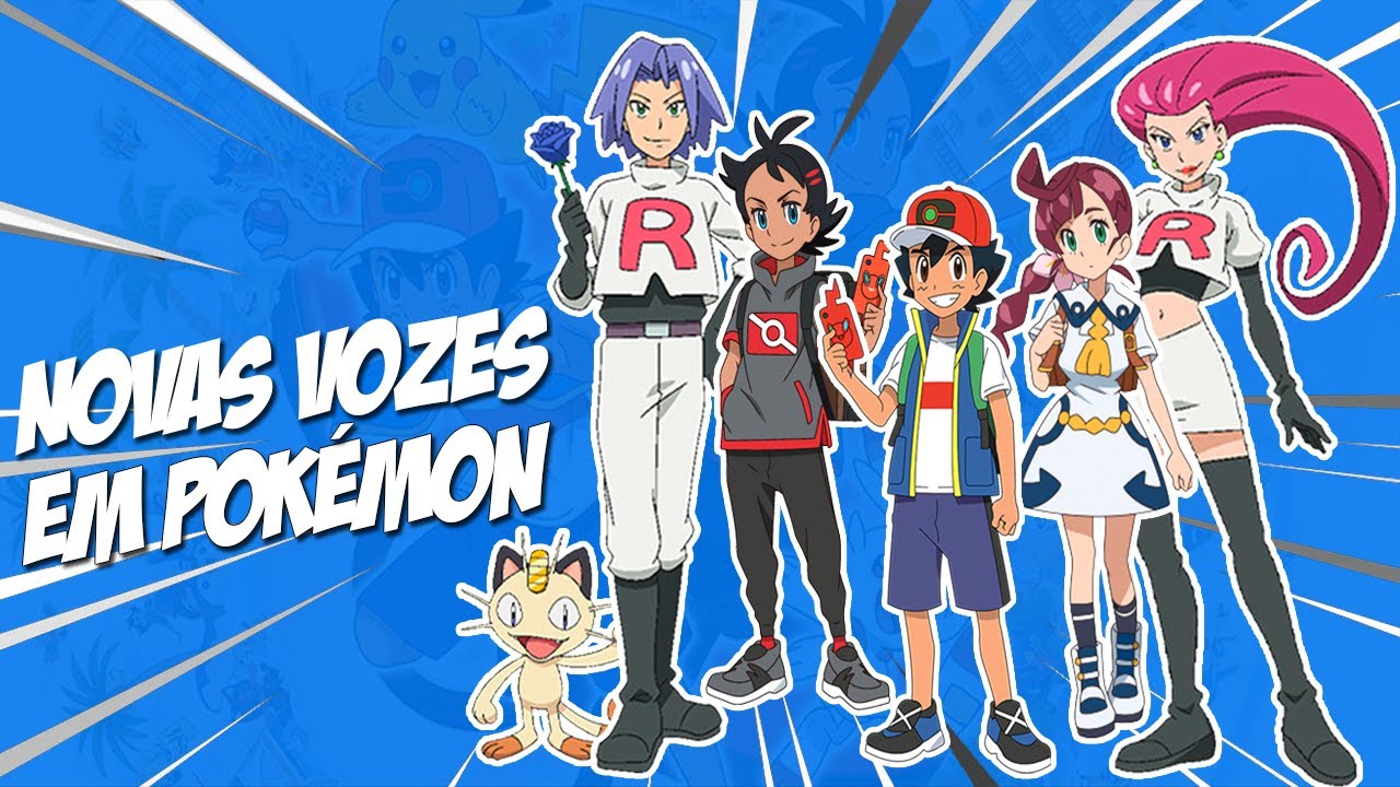 Pokémon - Novo anime da franquia ganha a adição de 4 dubladores