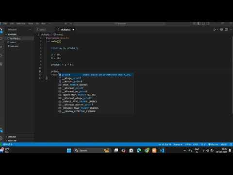 "Multiply Two Numbers in C – Simple C Programming Tutorial"