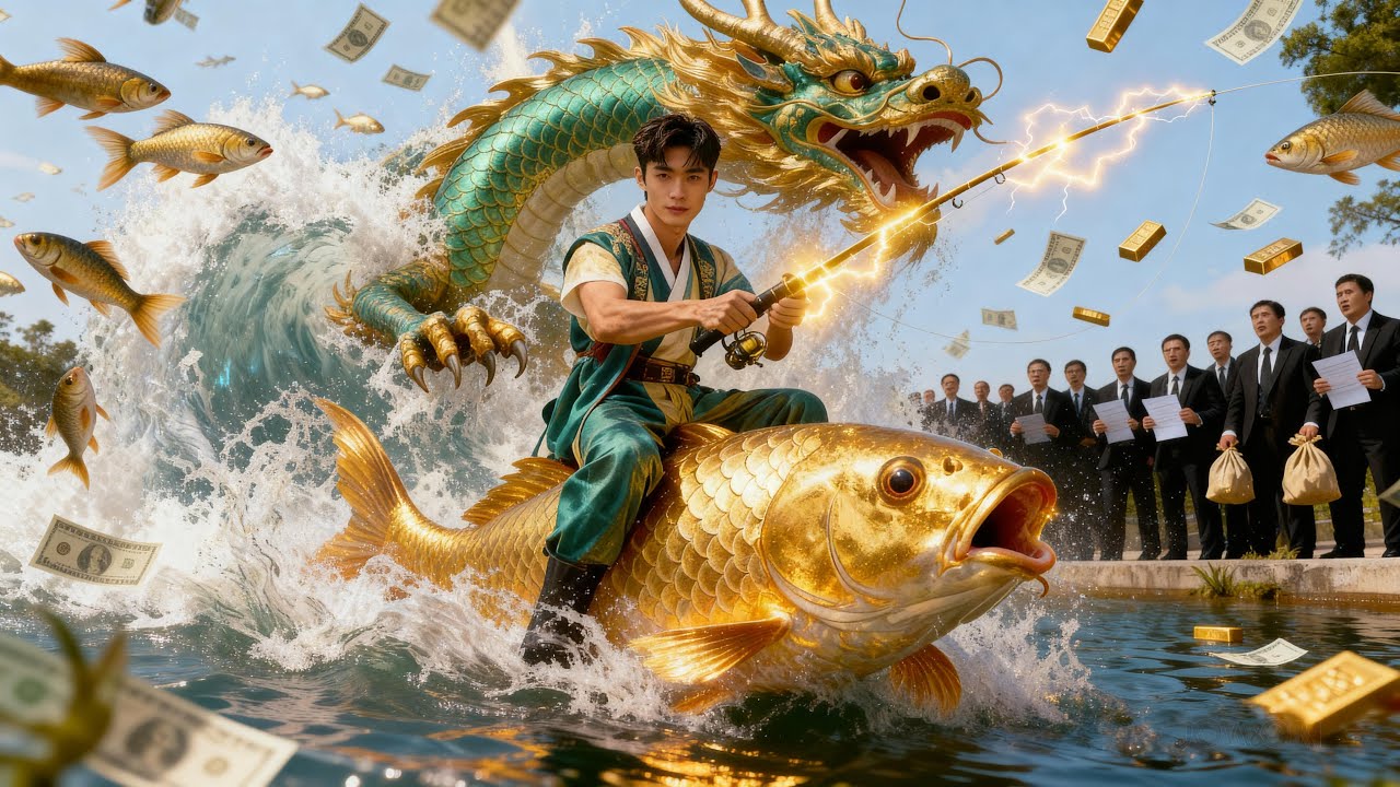 Ouvrier de pisciculture moqué, Dieu des Poissons : il rafle 100 milliards au concours !#DrameChinois