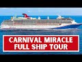 Carnival Miracle Tour - YouTube