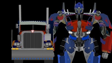 Optimus Prime short Flash animation Stick nodes pro @osro1113 #transformers #optimusprime
