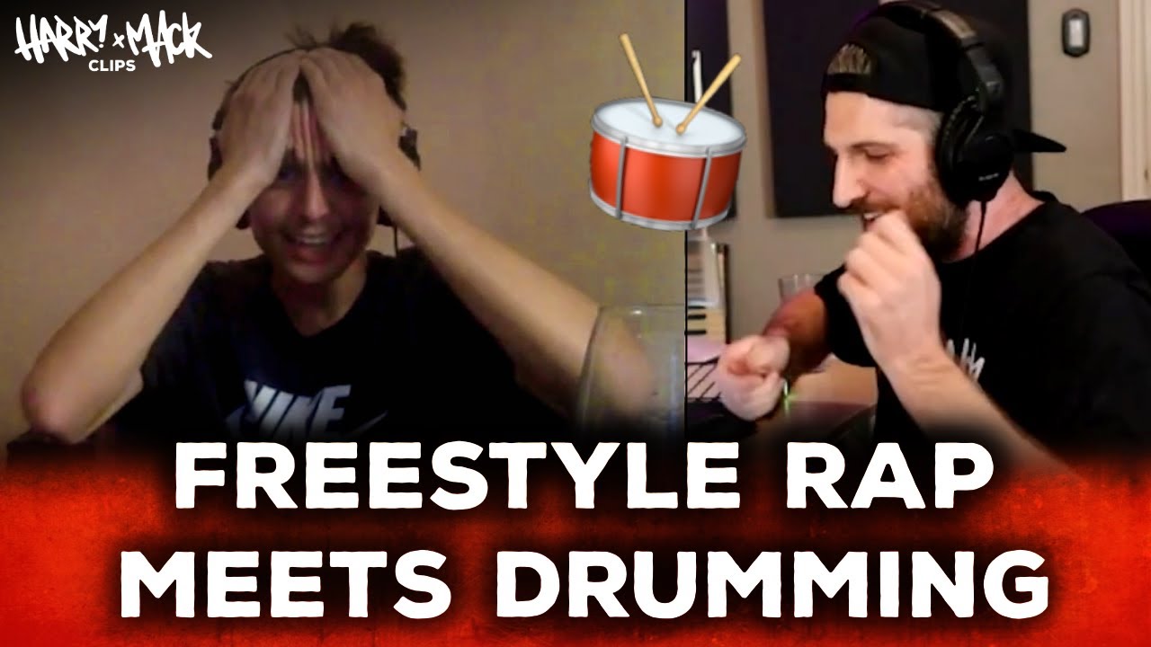 Mack Freestyle Rapper Freestyle Rap Meets Jazz Drumming | Harry Mack