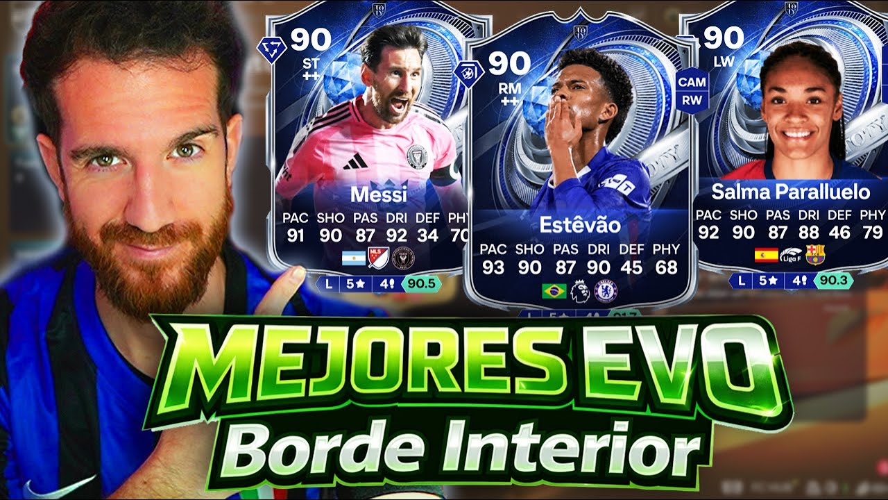 ¡BRUTAL esta EVO es obligatoria!  MEJORES OPCIONES EVO: Borde Interior en FC 26 ⭐ Inside Edge