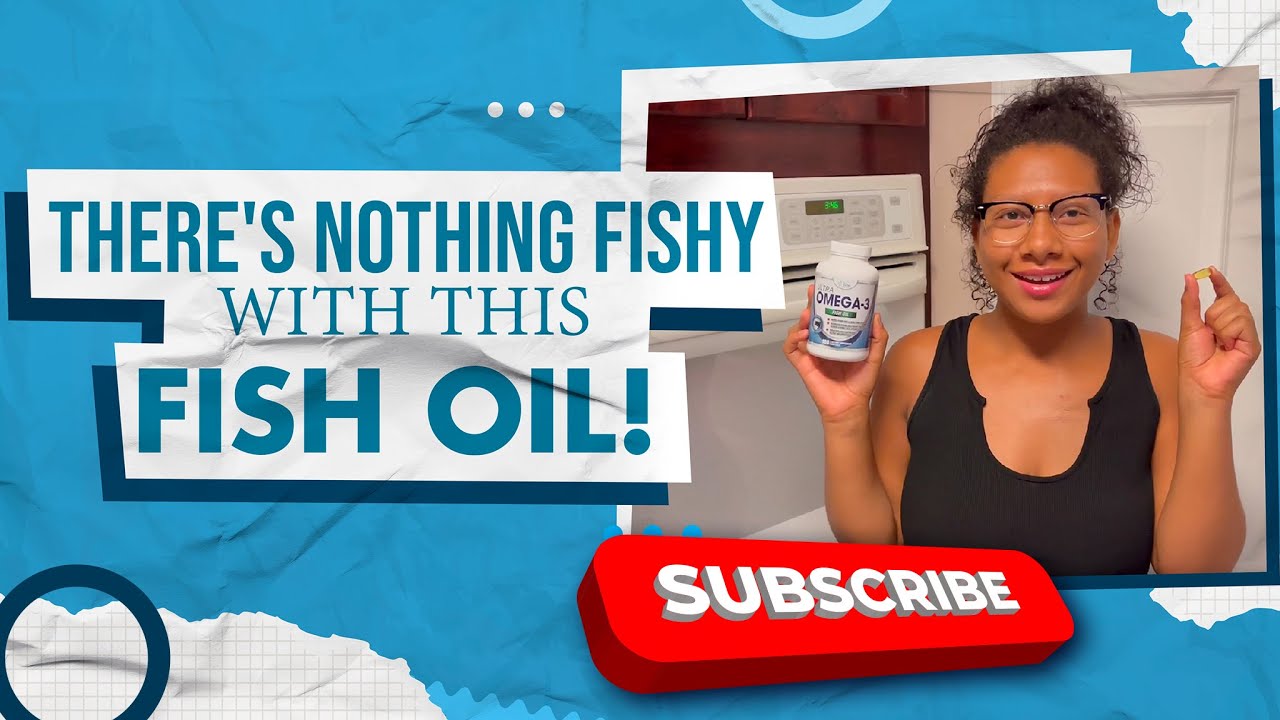 There's nothing fishy with this fish oil! YouTube