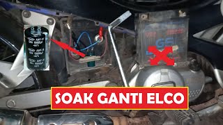 AKI Soak Ganti ELCO Lampu Sein dan Klakson Normal Kembali