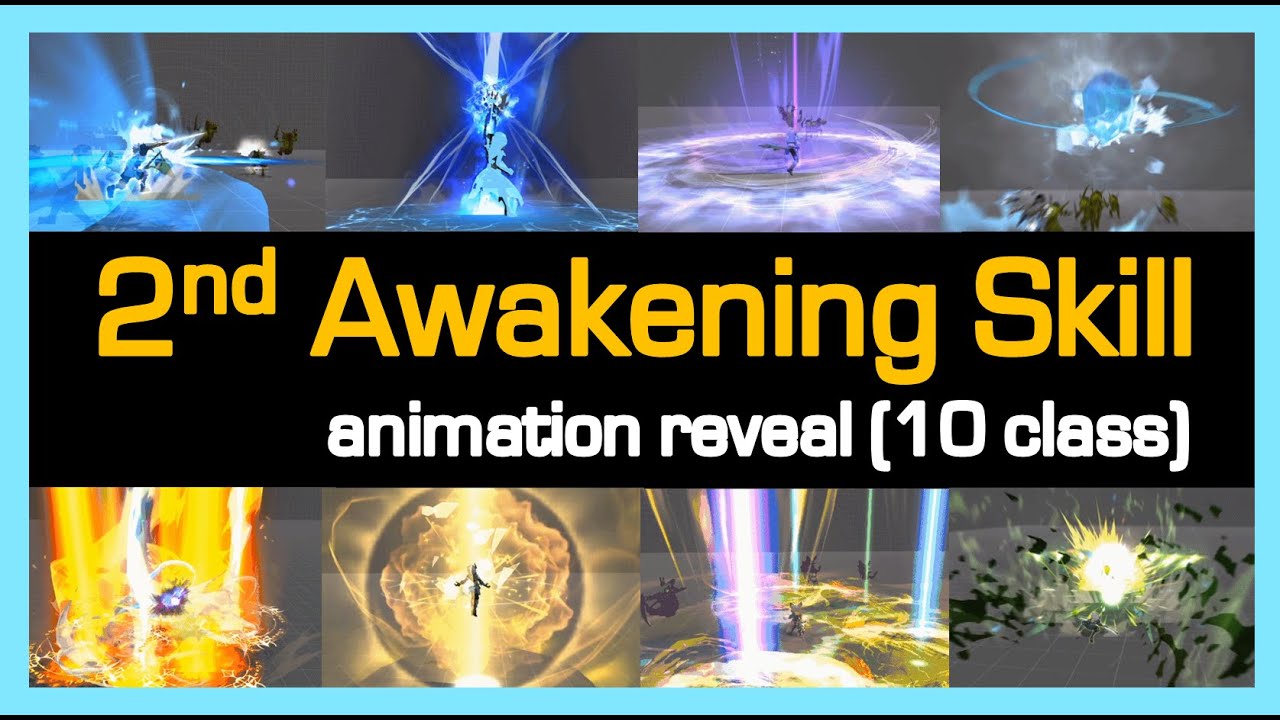 dragon nest awake  Update  2nd Awakening Skill reveal (10 class) / Animation / Dragon Nest China (2021 May)