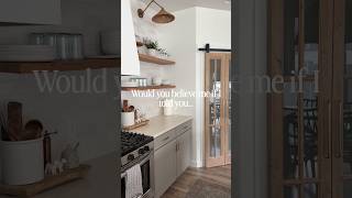 Bifold door, pantry door, Amazon home finds, corner pantry #pantry #homediy #kitchen #amazonfinds