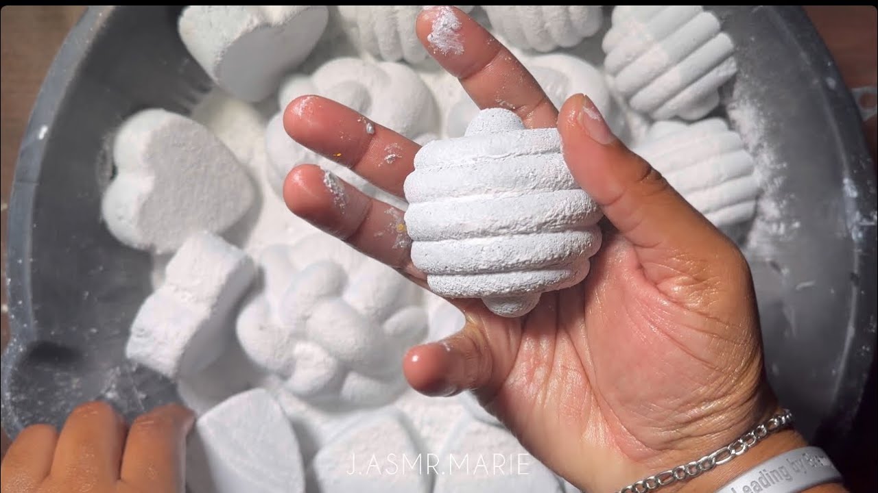 Light Gray Reformed Gym Chalk with Baby Powder - YouTube