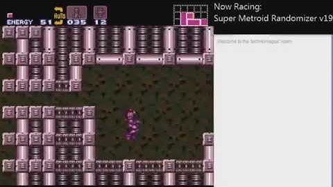 Super Metroid Randomizer Race 04/02/2015