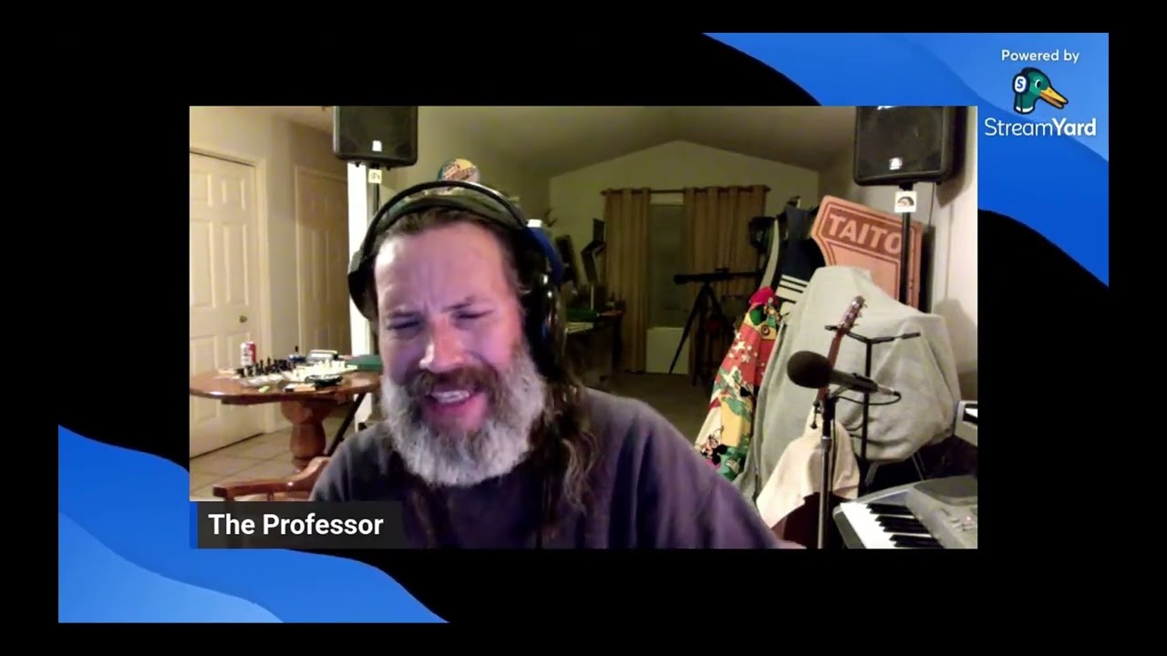 The Professor and Camera Lady Wrestling Match