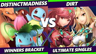 S@X 562 - DistinctMadness (Pokemon Trainer) Vs. dirt (Pyra Mythra) Smash Ultimate - SSBM