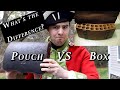 Cartridge Pouch vs. Cartridge Box - What's the Difference?