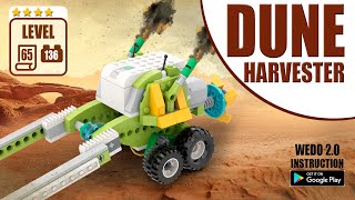 AMAZING Lego DUNE SPICE HARVESTER  lego WEDO 2.0 instruction  Удивительный Харвестер из фильма ДЮНА