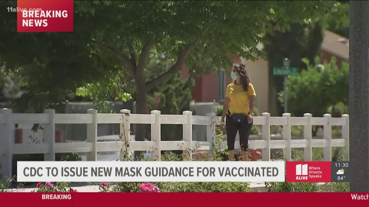 CDC to issue new mask guidance for vaccinated - YouTube