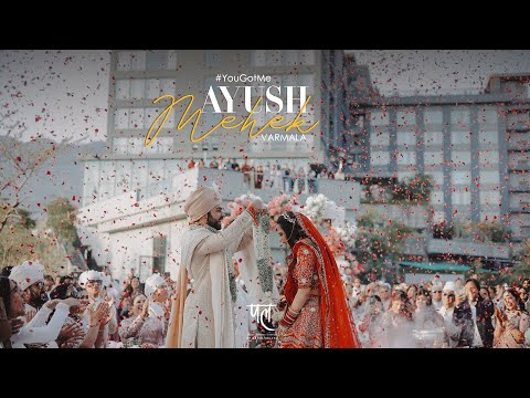 Aayush x Mehek Darjeeling Wedding Varmala