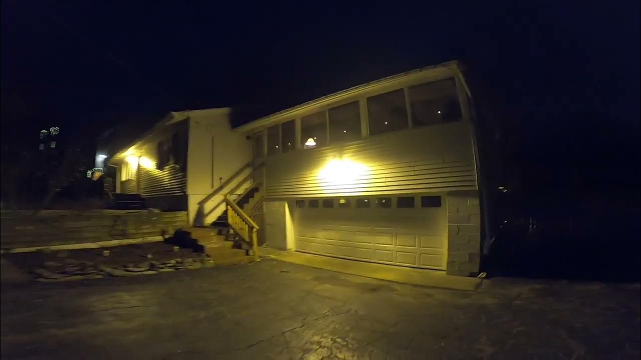 High Pressure Sodium Lights On My House 12/2022 YouTube