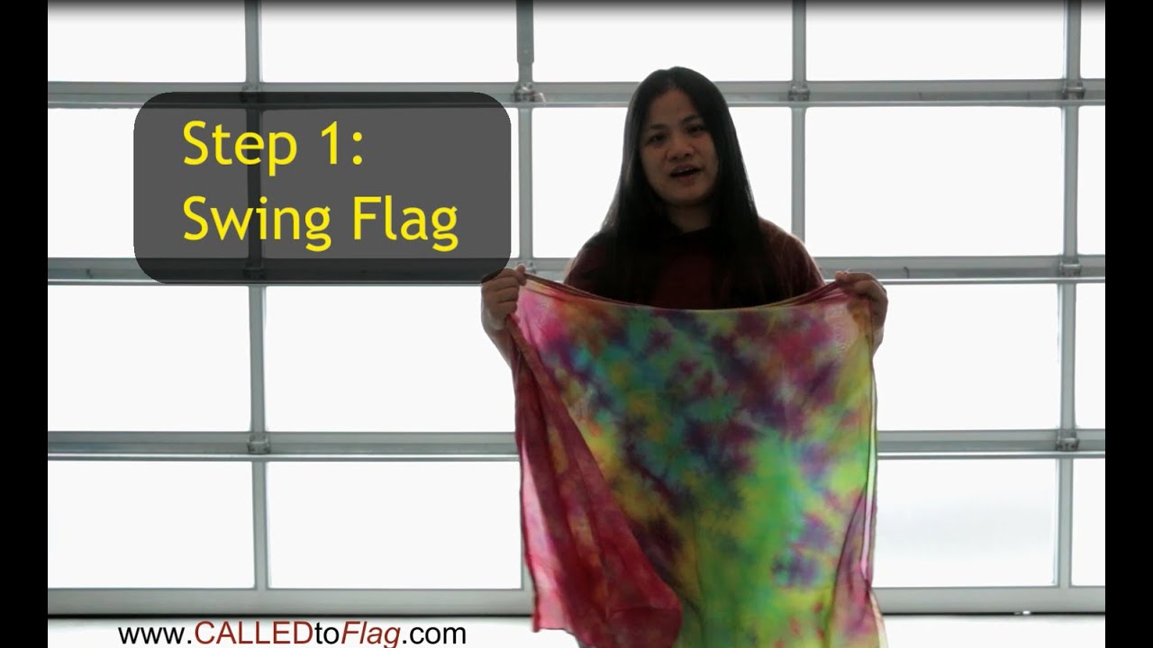 How to Use Swing Flags Worship & Praise Flags Teaching CALLED TO FLAG