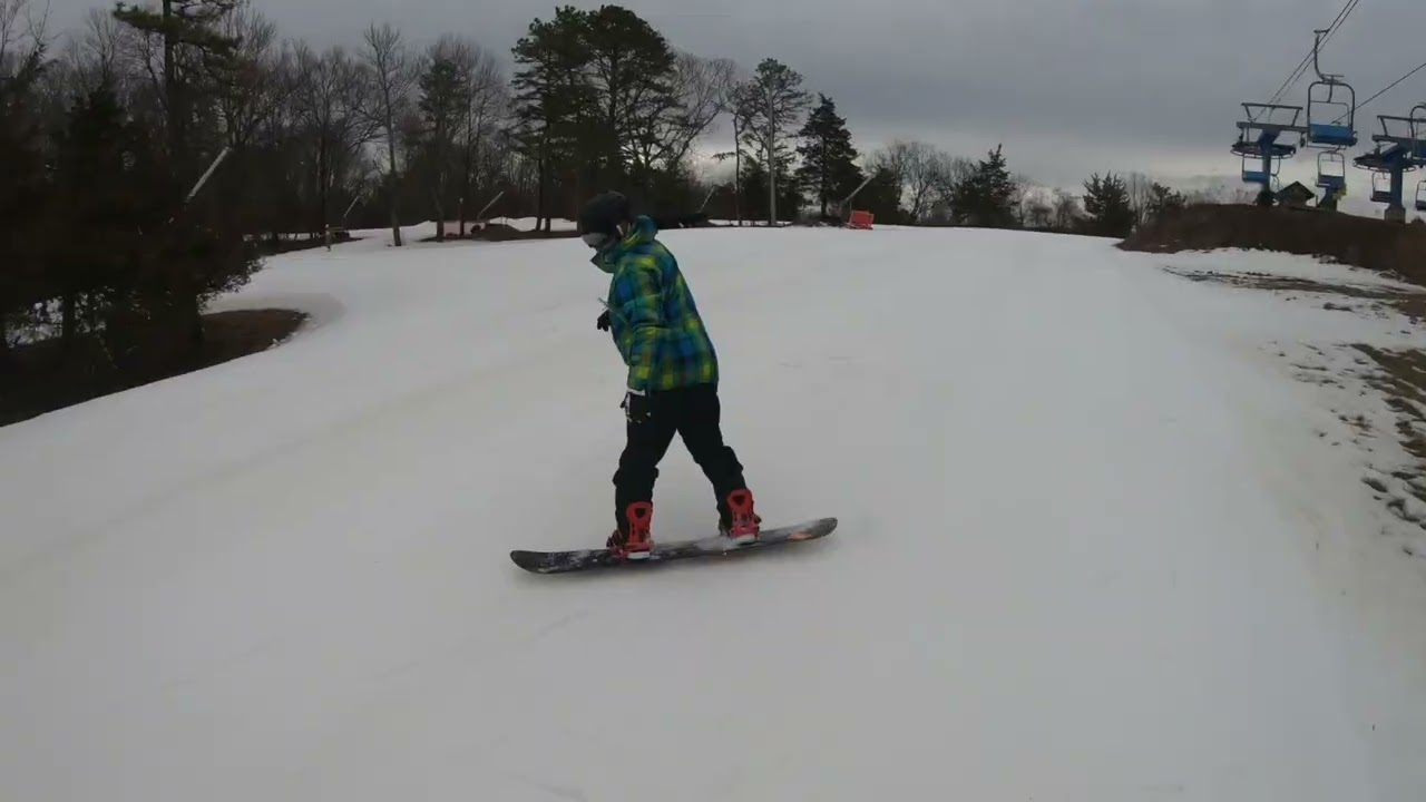 Snowboarding Shawnee Mountain with Paul  [Kiwi Blaze Original Audio Tracks]