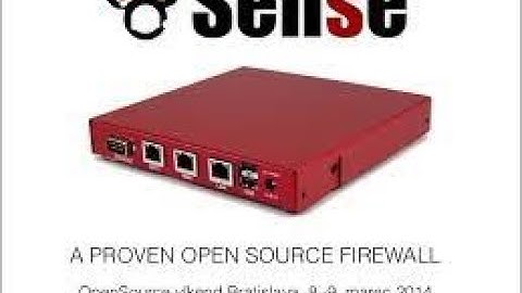 pfSense Firewall -  Introduction  Lucture 1