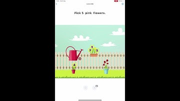 Easy Game - Brain Test Level 298 - Pick 5 pink flowers