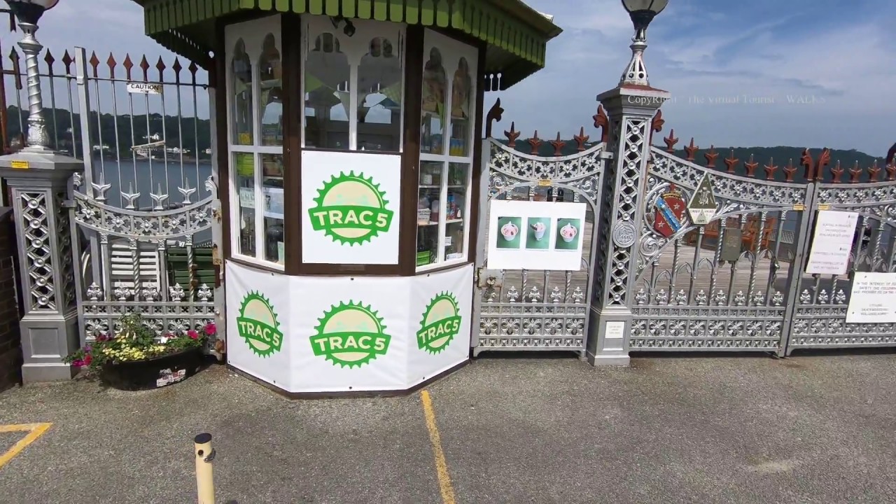 Bangor Pier in Gwynedd North Wales