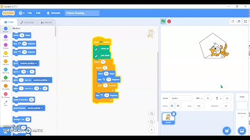 Pentagon pattern drawing | Step by Step