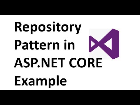 Video: Wat is een repository-patroon in.NET core?