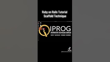 Ruby on Rails Scaffold Technique