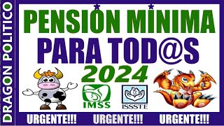 1110-🔥PENSIÒN MÌNIMA PARA TOD@S, ÙRGE!!! 🤔❤️👵👴❤️✅ #pension #noticias #ayudasocial #pagos