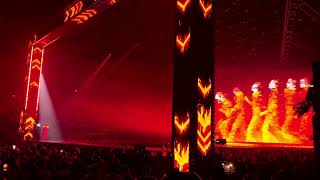 Belgium Red Sebastian Strobelights from the venue… Eurovision 2025