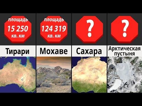 Сравнение: Самые Большие Пустыни Мира