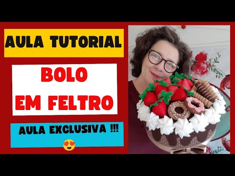 Vídeo: Nós Costuramos Bolos De Feltro