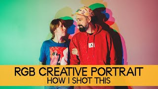 How To Get RGB Colored Shadows In Your Photos - Creative Portrait Tips