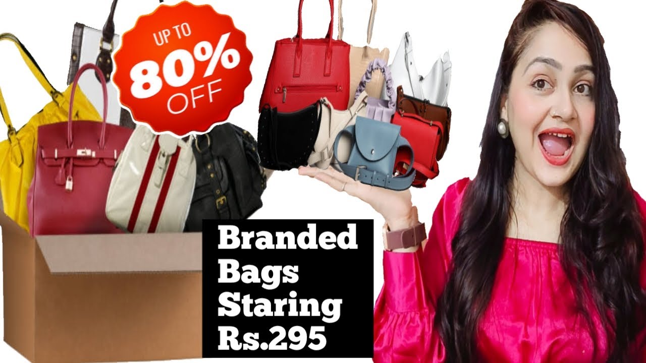 *Branded* Bag Haul Staring Rs.295🛍️Bags Haul upto 80 Off👜Hand Bag