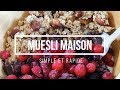 Muesli Maison ! Simple et Rapide ! - Recette