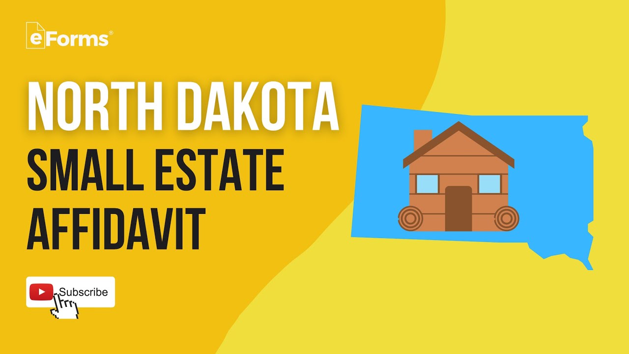 North Dakota Small Estate Affidavit EXPLAINED YouTube