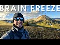 This hike froze my brain and i lost my drone 