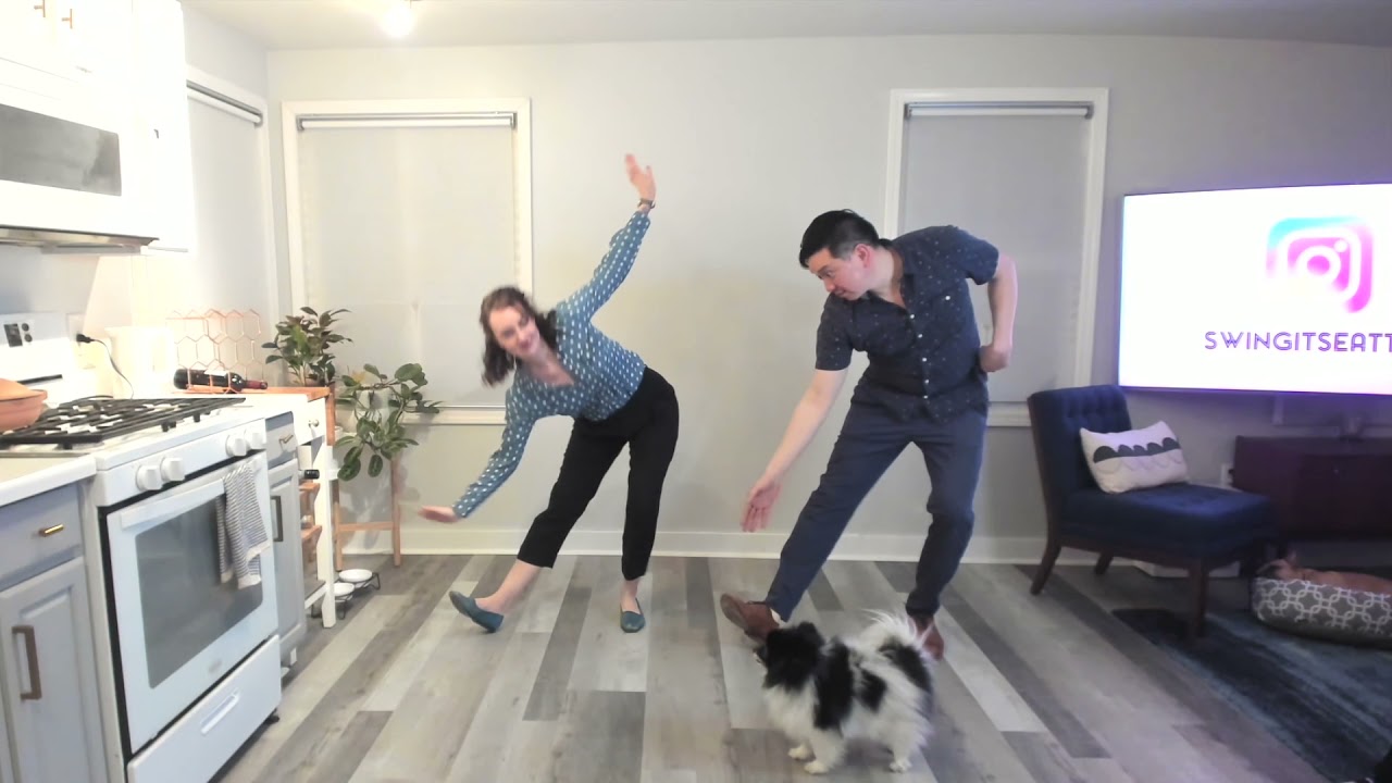 Swing It Seattle - Solo Jazz "Mr. Boogie Woogie Man" - Katie & Mark Kihara
