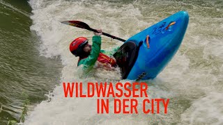 Wildwasser-Kajakfahren auf dem Isarkanal by Dokumacher 3,722 views 2 years ago 4 minutes, 34 seconds