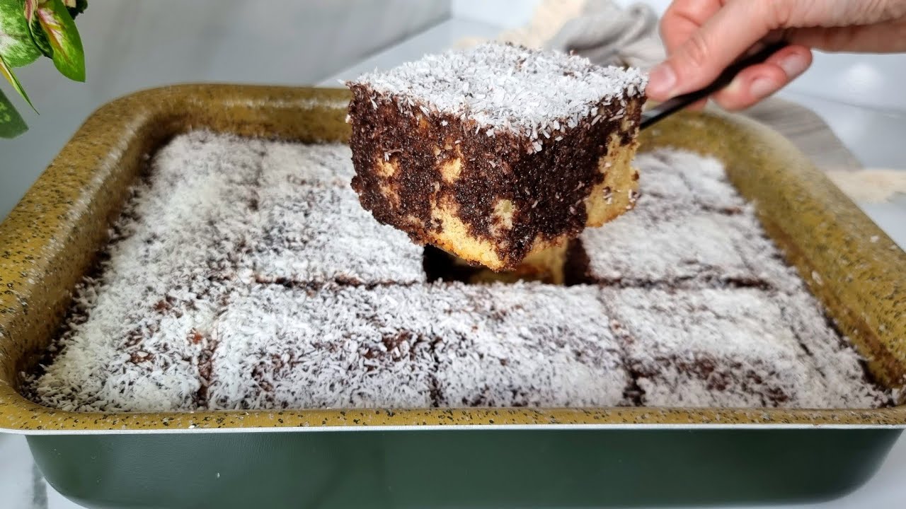 Revani me Sherbet 😍 Receta e vjetër e nanës, pa mikser duhet ta provoni !!