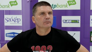 Sajtótájékoztató: Újpest-DVSC 1-2, Srdjan Blagojevic értékelése🎙
