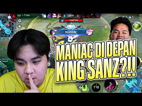 MANIAC DIDEPAN KING SANZ?!!
