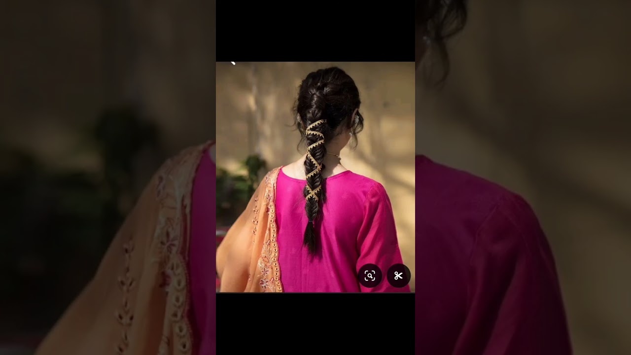Hairstyles that add elegance to your rakhi outfit✨ | Hairstyles for your long hair 
