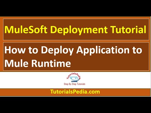 MuleSoft Deployment Tutorial | How to Deploy Application to Mule Runtime