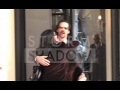 Singer Nick Cave pissed off at the paparazzi in Paris