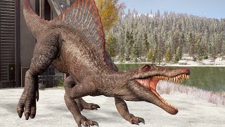 ALL TERRESTRIAL DINOSAUR BATTLE ROYALE IN NEVADA  - Jurassic World Evolution 2